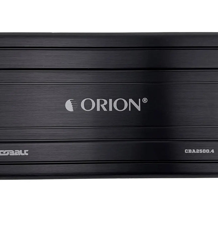 CBA2500.4 - 2500 Watt MAX 4 Channel Class A/B Amplifier - Orion Car Audio