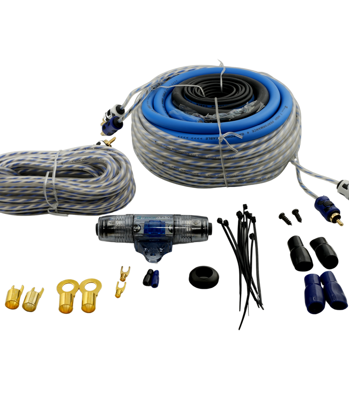 ATECK AUDIO PRM 4GK Amplifier Wiring Kit - 4 Gauge