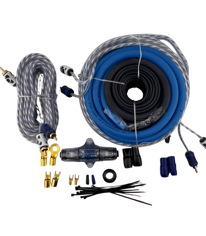 ATECK AUDIO PRM 4GK Amplifier Wiring Kit - 4 Gauge