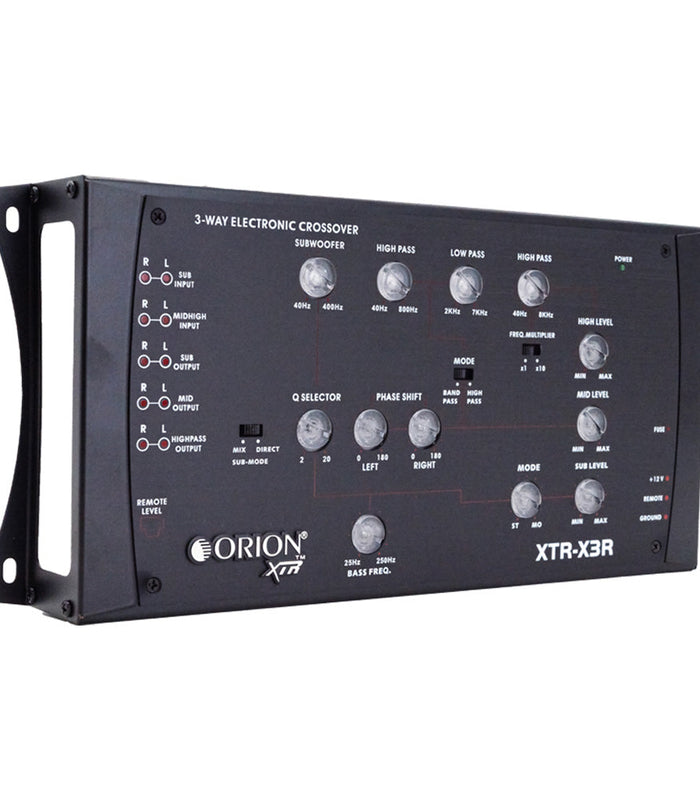 XTR-X3R - The Ultimate 3-Way Electronic Crossover - Orion Car Audio