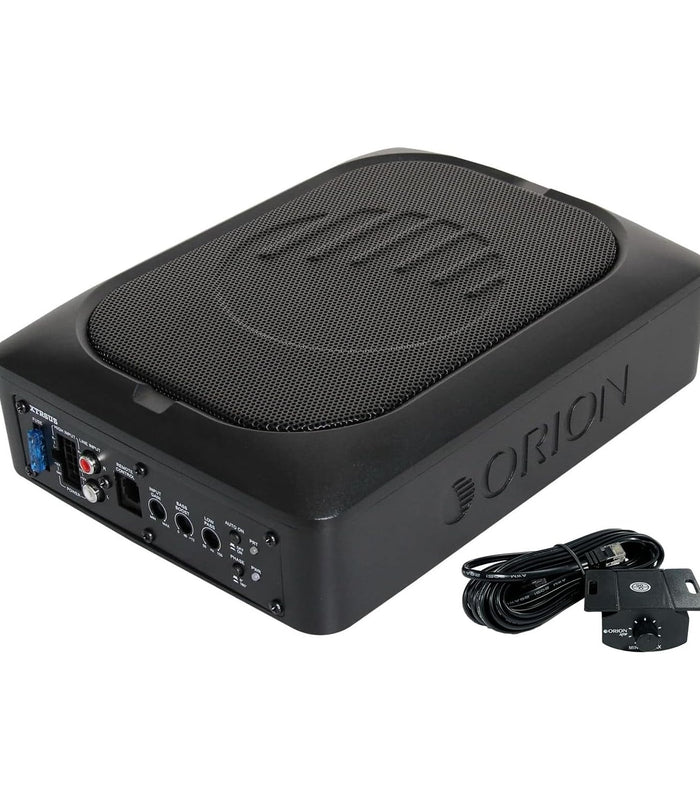 XTR6US – 6”x8" Slim Underseat Subwoofer with Built-In Amplifier