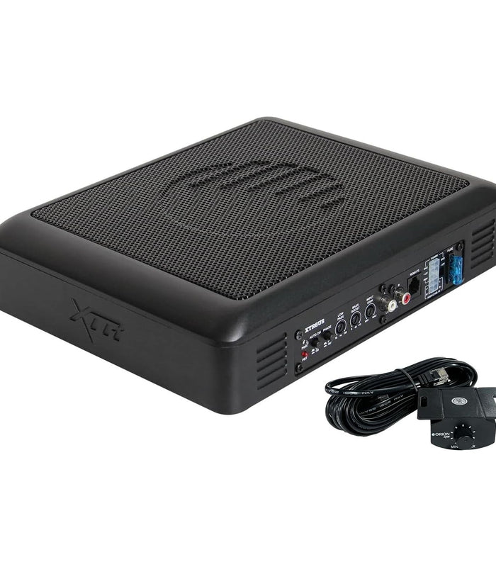 XTR8US – 8" Slim Underseat Subwoofer with Built-In Amplifier